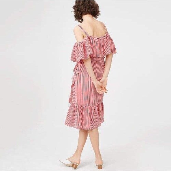 Club Monaco Midi Wrap Dress - Picture 3 of 7